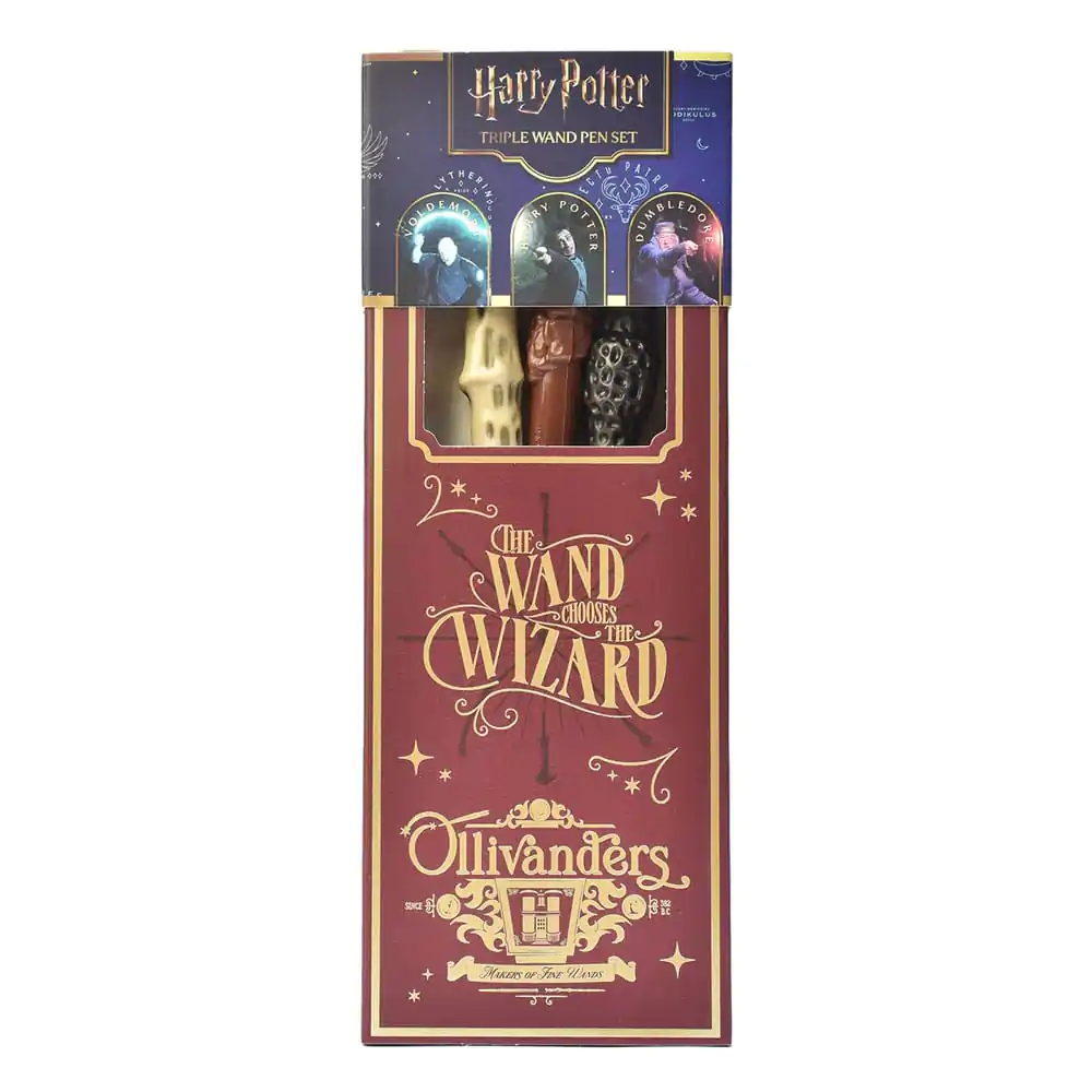 Harry Potter Magical Locations 3 db-os varázspálca toll csomag  termékfotó