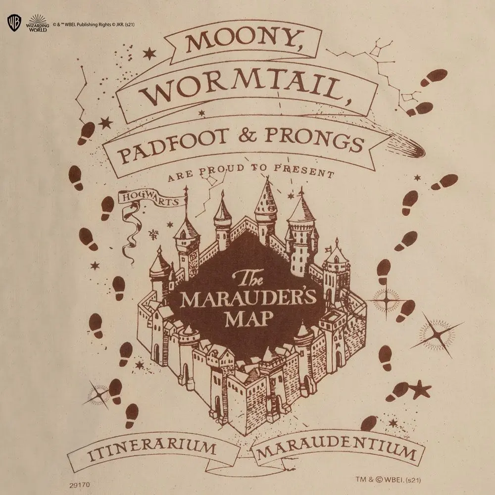 Harry Potter Marauder Map bevásárló táska termékfotó