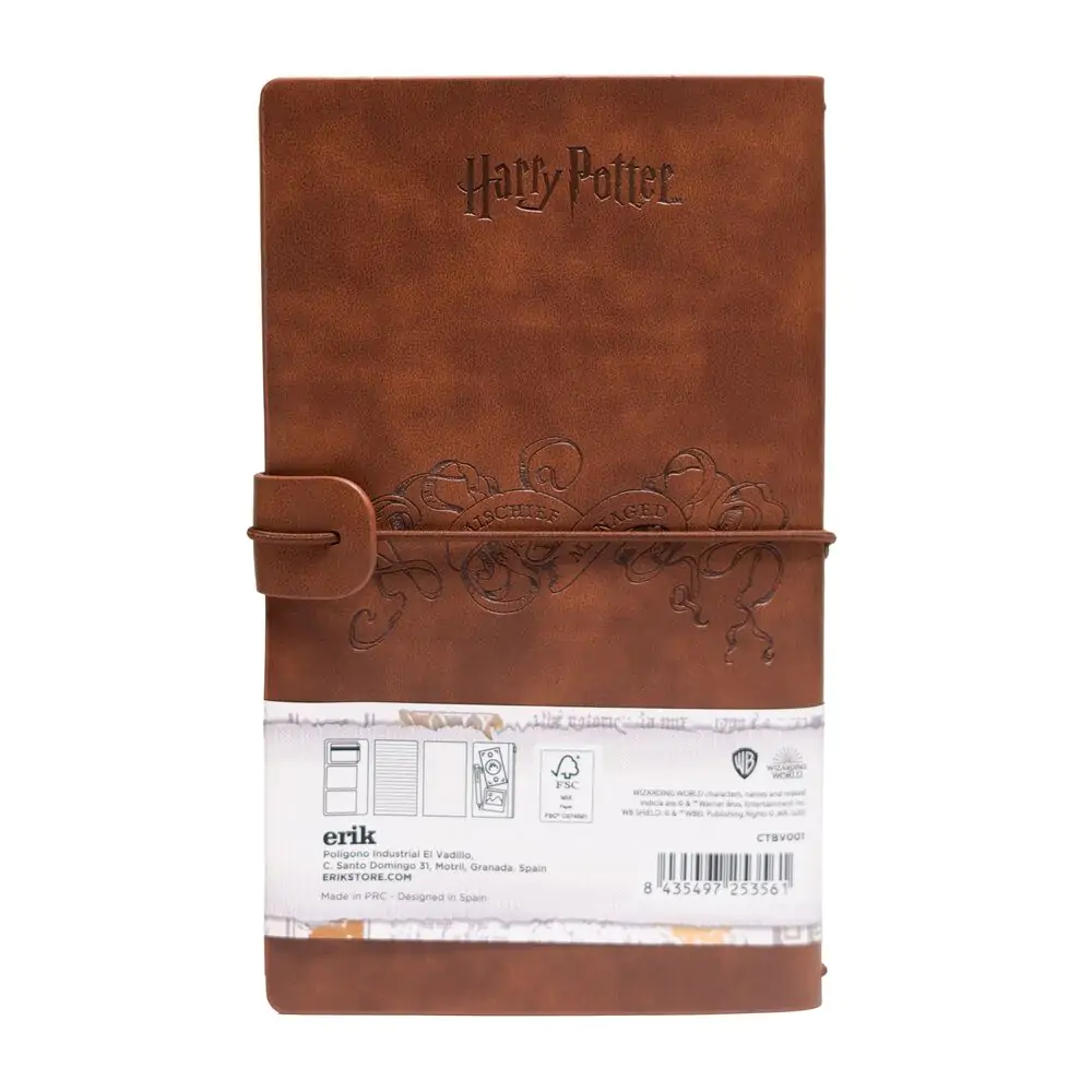 Harry Potter Marauder Map jegyzetfüzet termékfotó