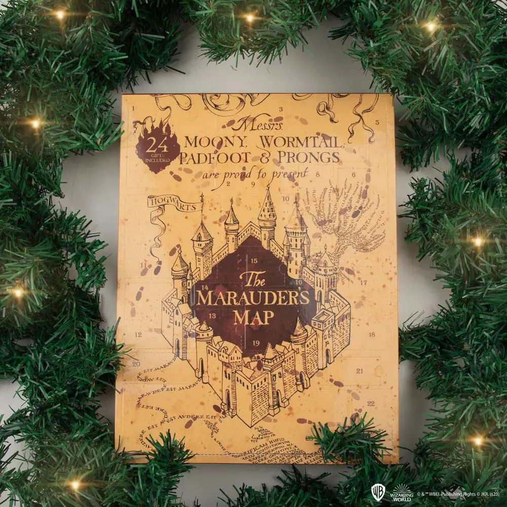 Harry Potter Marauder's Map adventi kalendárium termékfotó