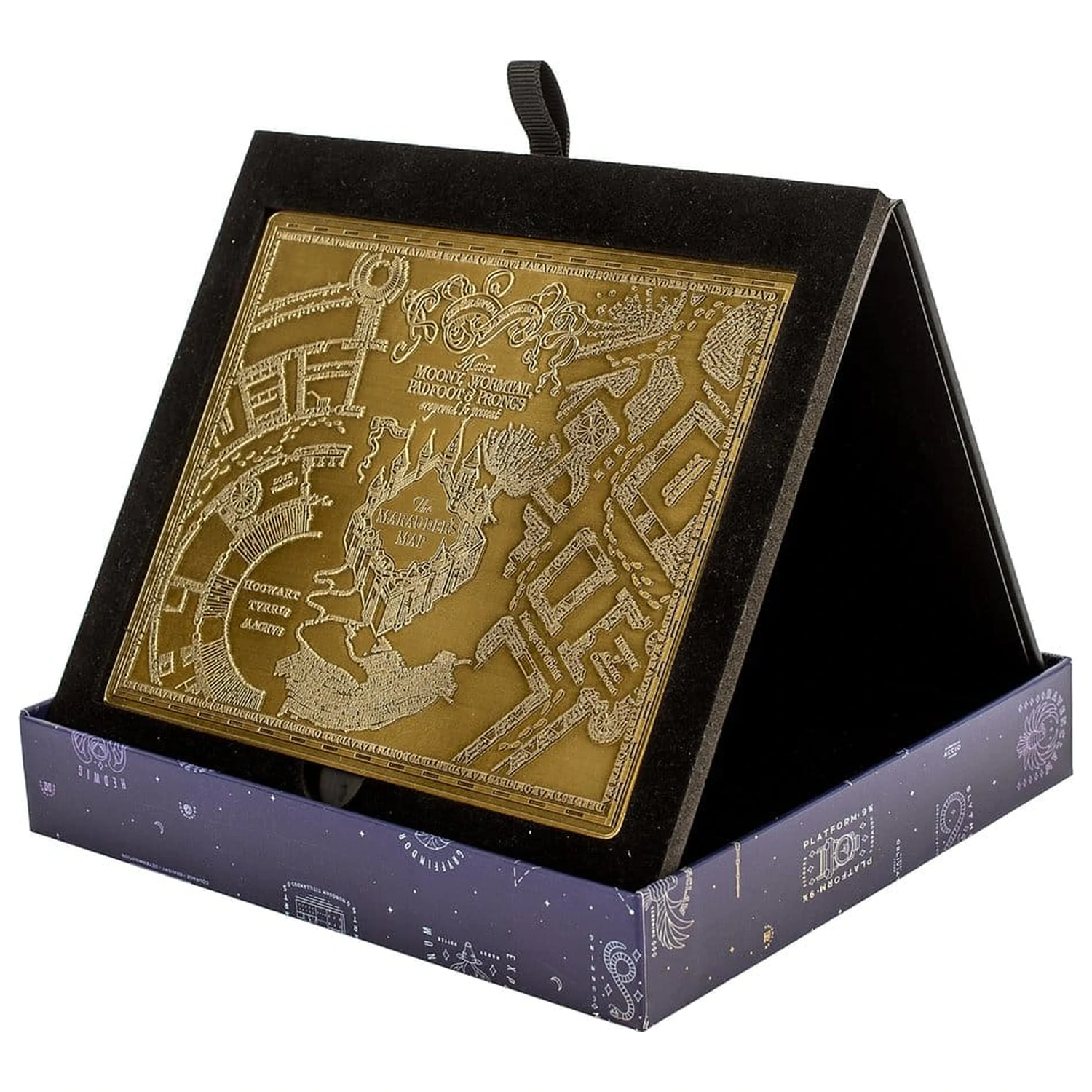 Harry Potter Marauder's Map Metal Map replika 15 cm termékfotó