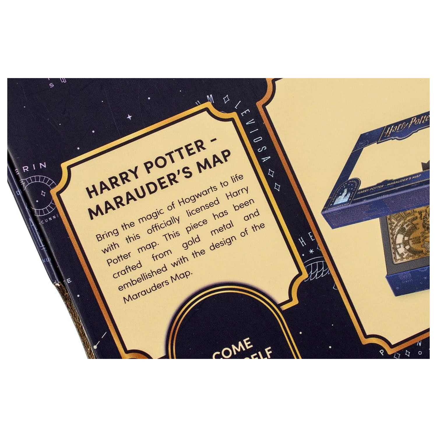 Harry Potter Marauder's Map Metal Map replika 15 cm termékfotó