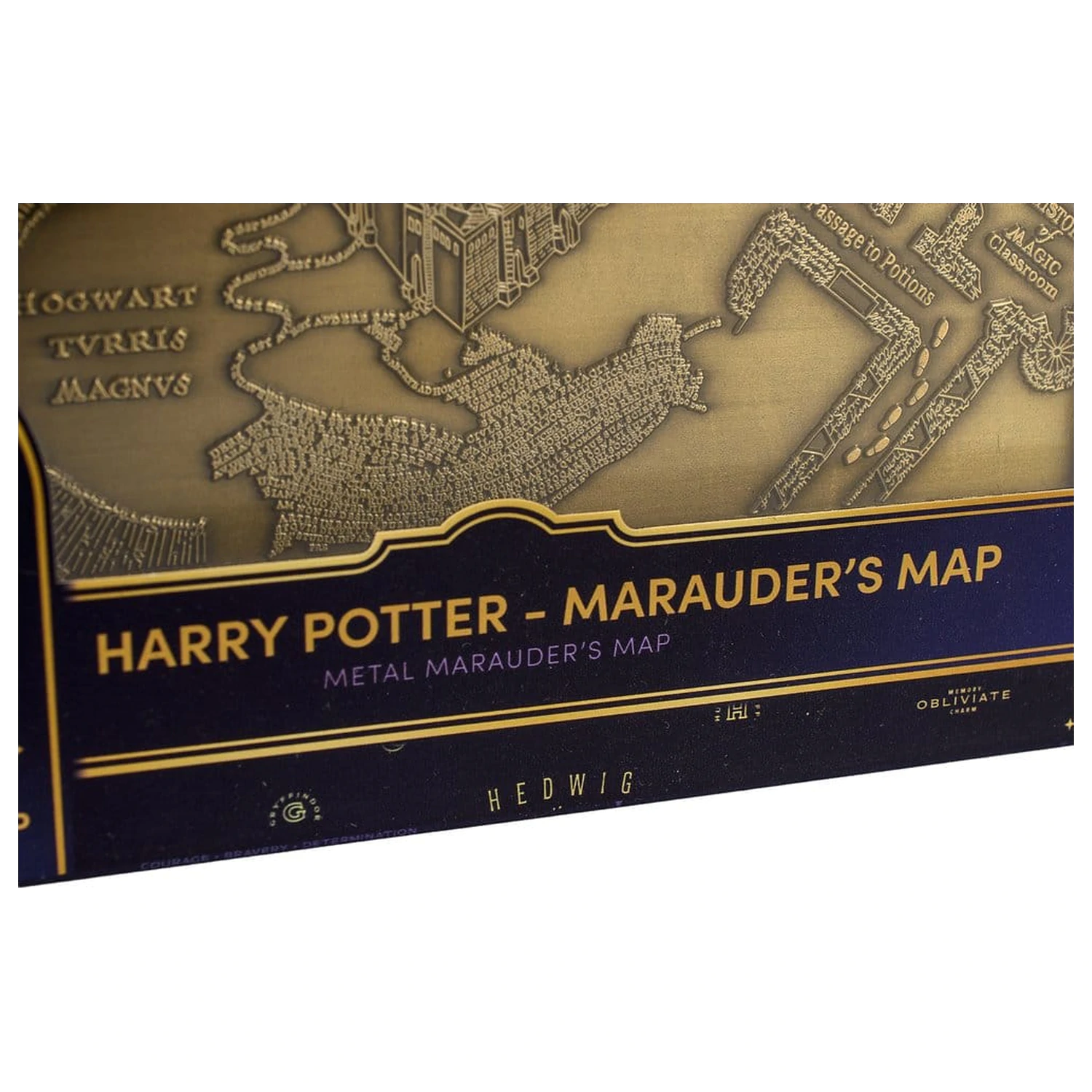 Harry Potter Marauder's Map Metal Map replika 15 cm termékfotó