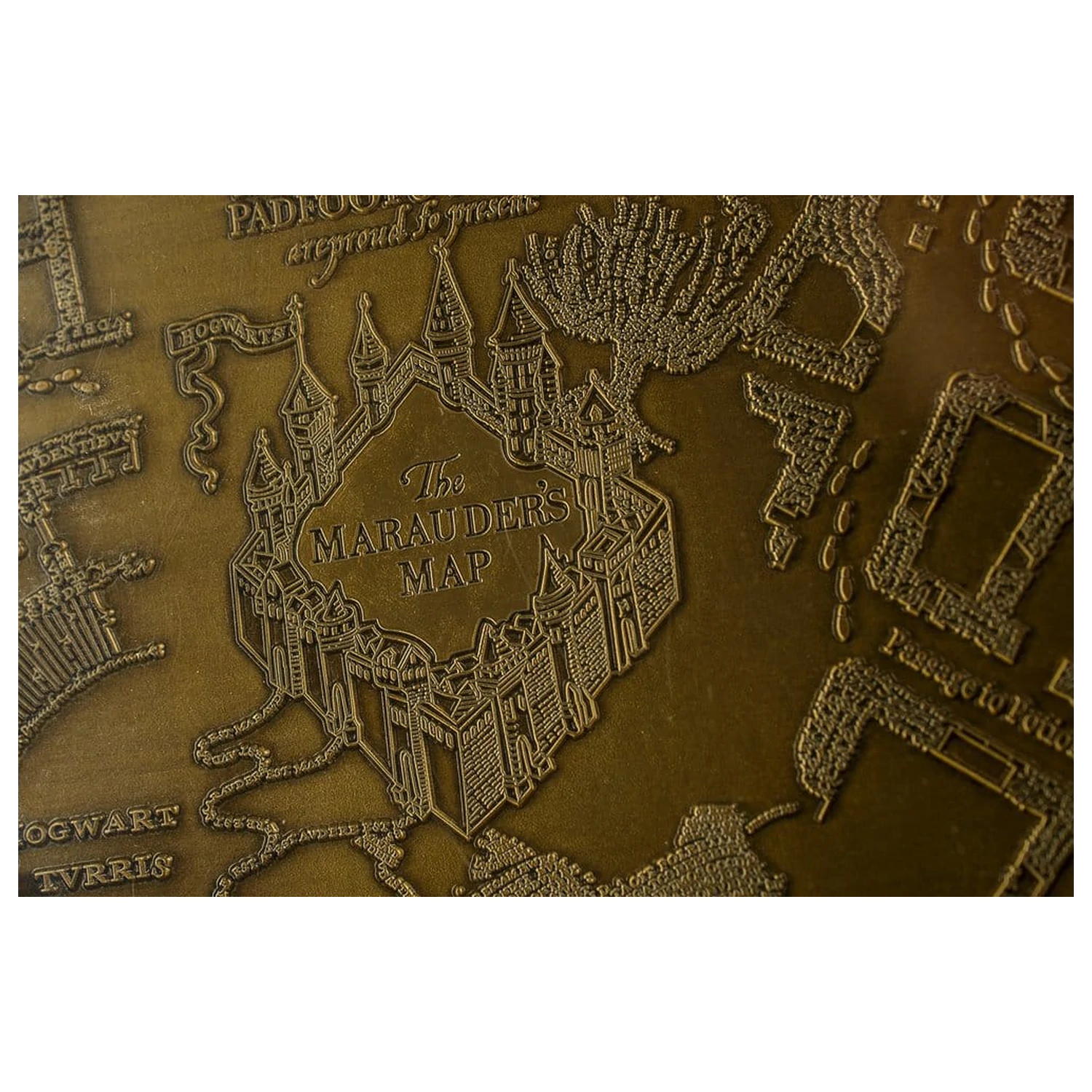 Harry Potter Marauder's Map Metal Map replika 15 cm termékfotó