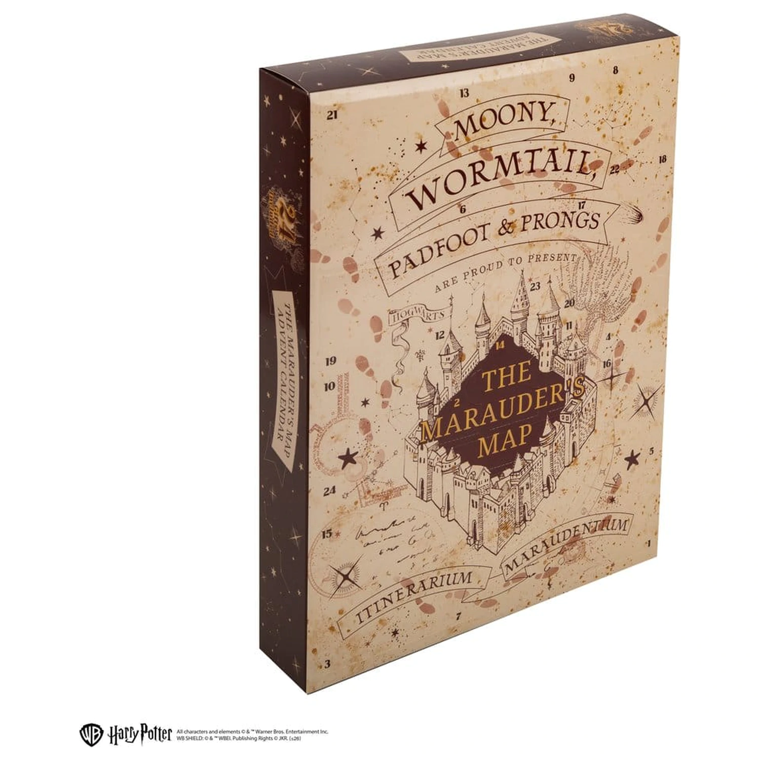 Harry Potter Marauder's Map New Edition adventi kalendárium 2026 termékfotó