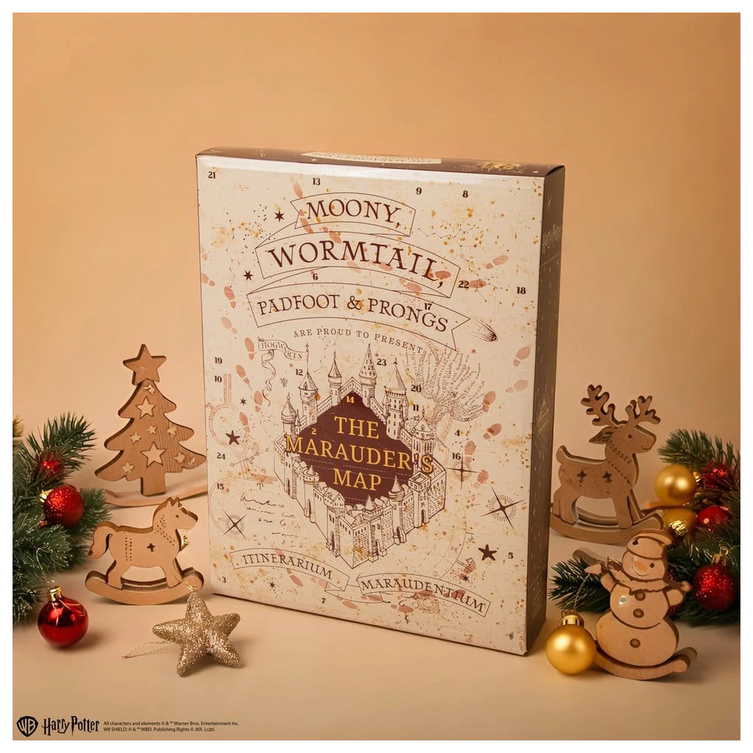 Harry Potter Marauder's Map New Edition adventi kalendárium 2026 termékfotó