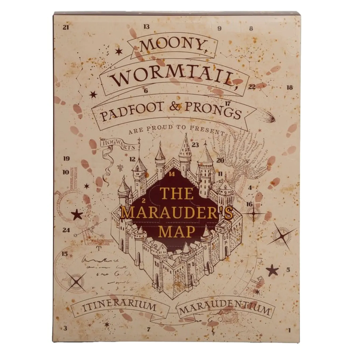 Harry Potter Marauder's Map New Edition adventi kalendárium 2026 termékfotó
