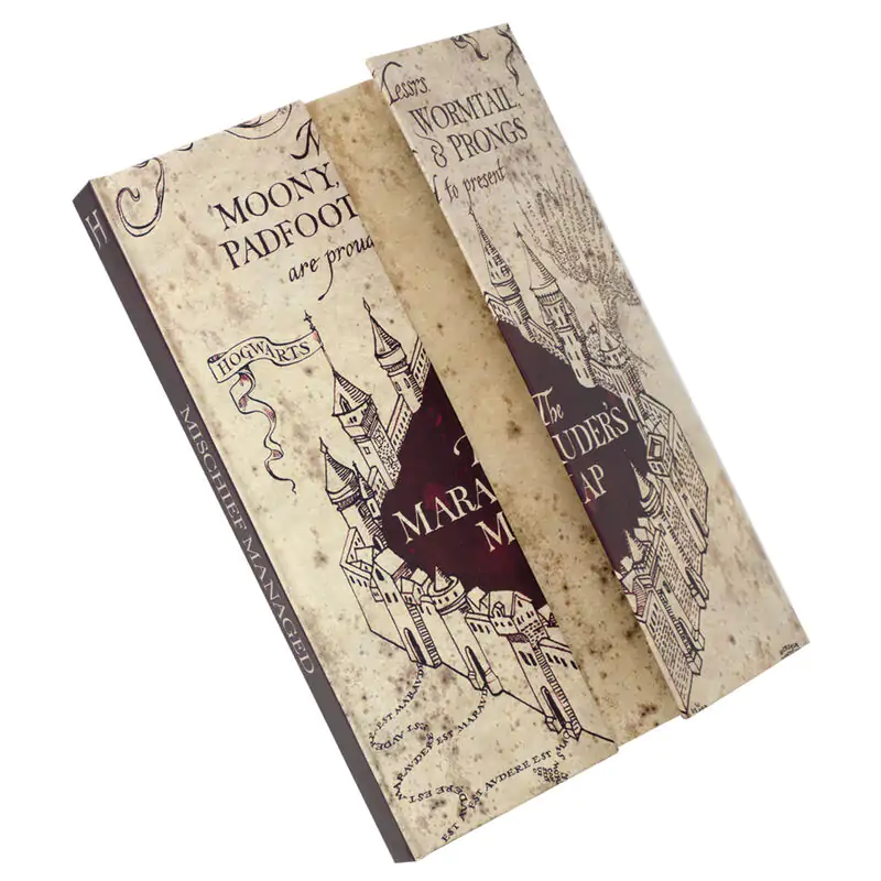 Harry Potter Marauders Map A5-ös jegyzetfüzet termékfotó