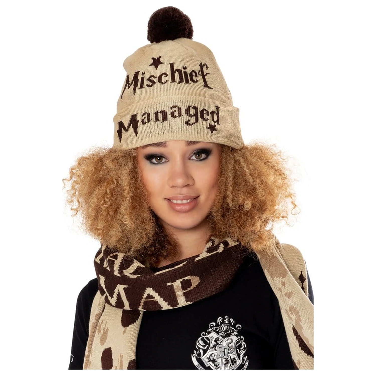 Harry Potter Marauders Map kötött sapka termékfotó