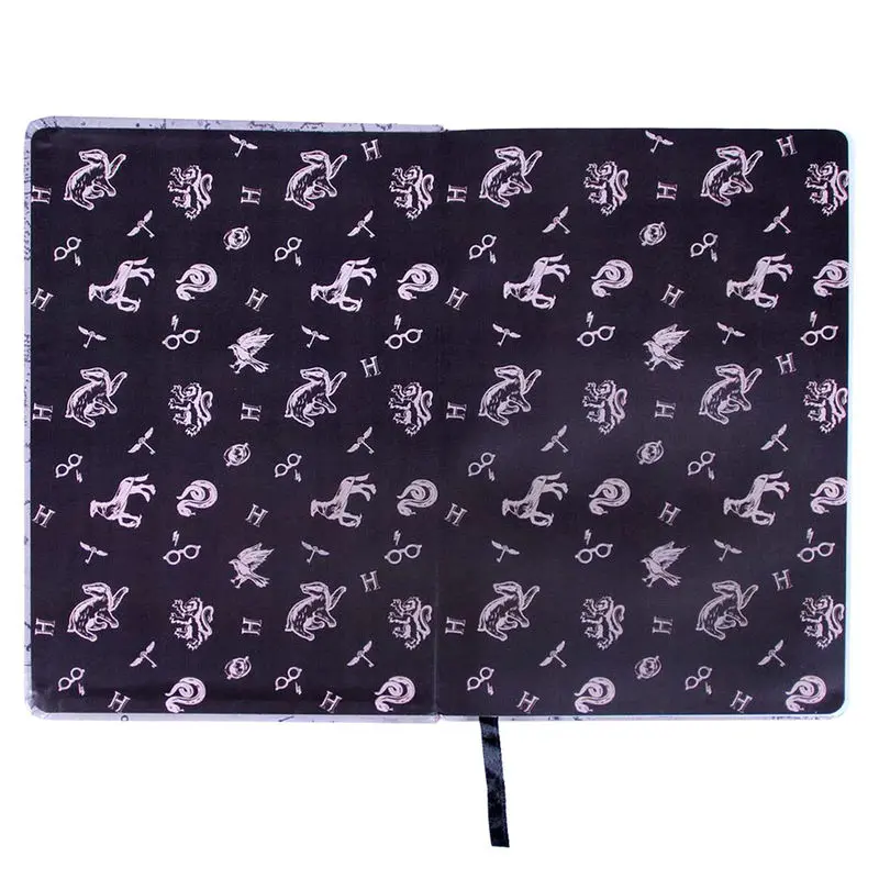 Harry Potter Marauders Map prémium A5 jegyzetfüzet termékfotó