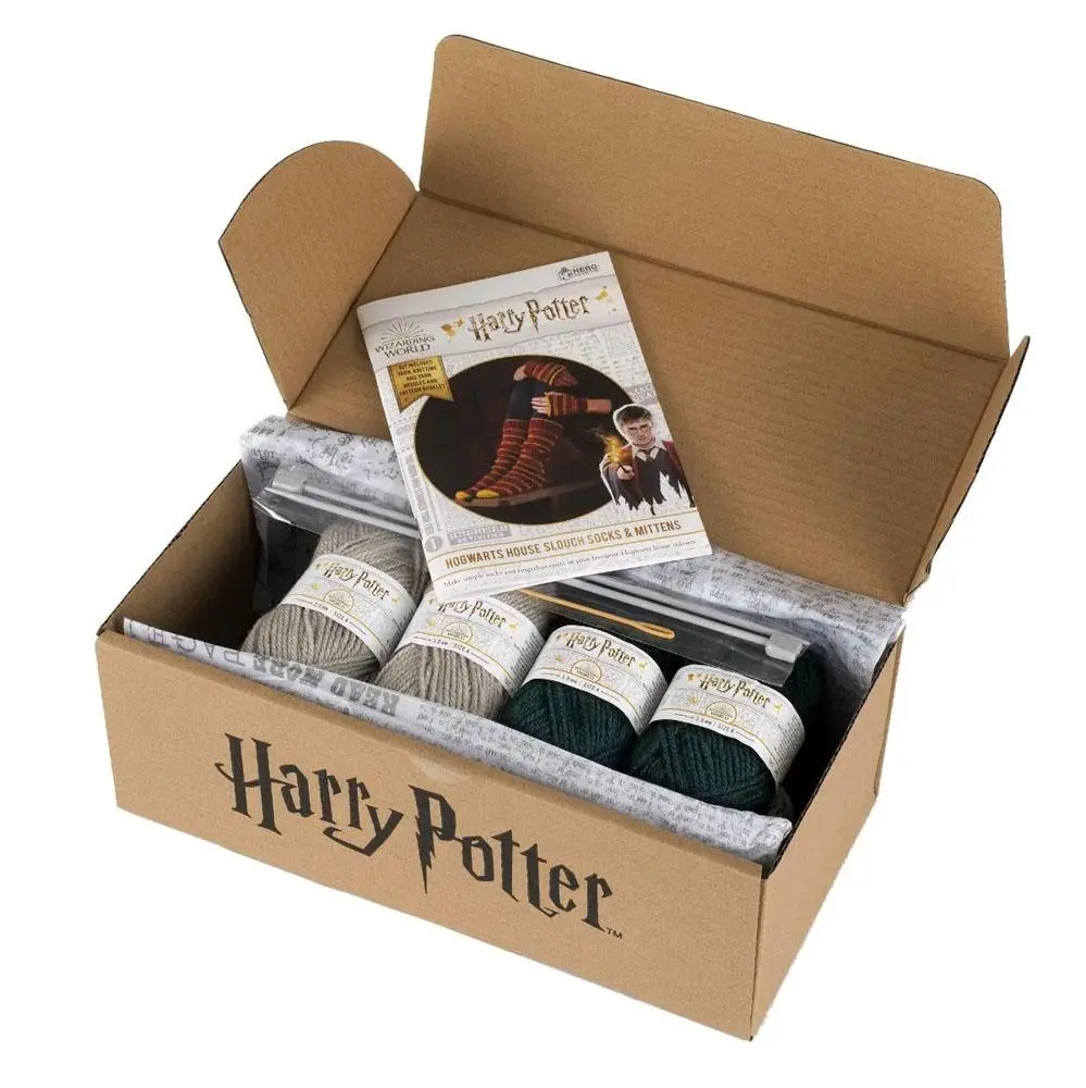 Harry Potter Mardekár zokni és ujjatlan kesztyű kötő készlet termékfotó