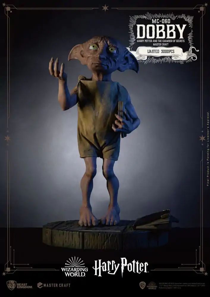 Harry Potter Master Craft Dobby szobor figura 39 cm termékfotó