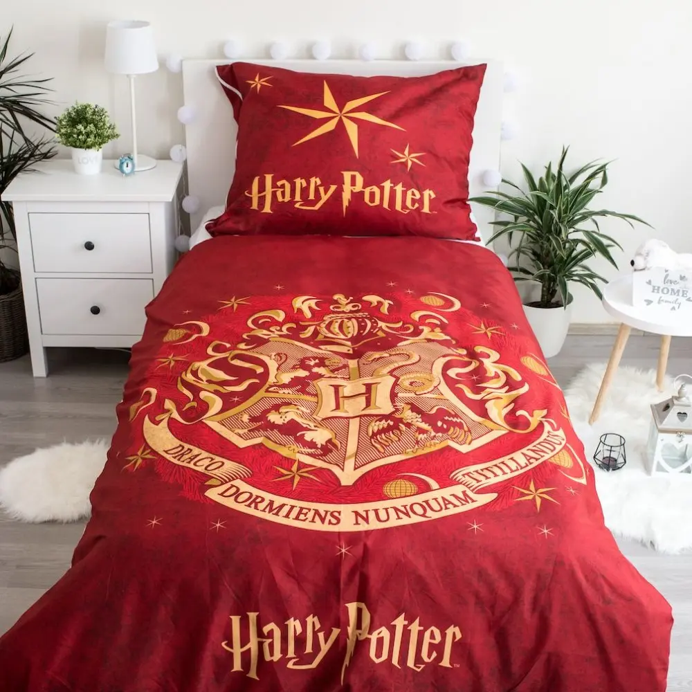 Harry Potter mikroszálas ágyneműhuzat Red 140×200cm, 70×90 cm termékfotó