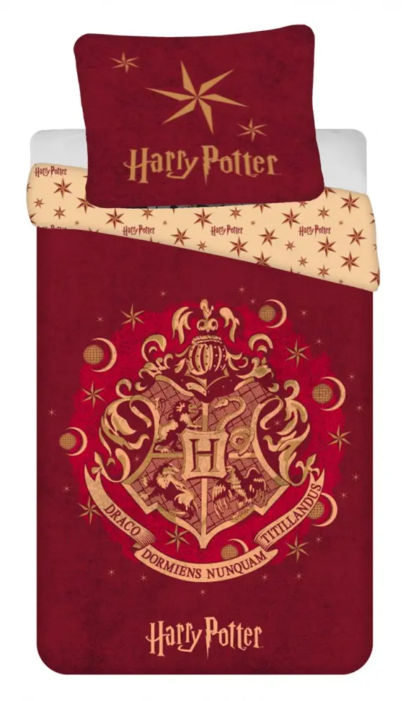Harry Potter mikroszálas ágyneműhuzat Red 140×200cm, 70×90 cm termékfotó