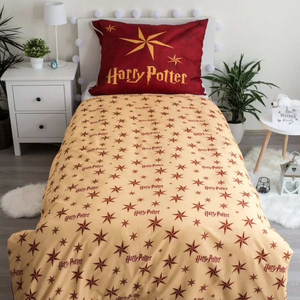 Harry Potter mikroszálas ágyneműhuzat Red 140×200cm, 70×90 cm termékfotó