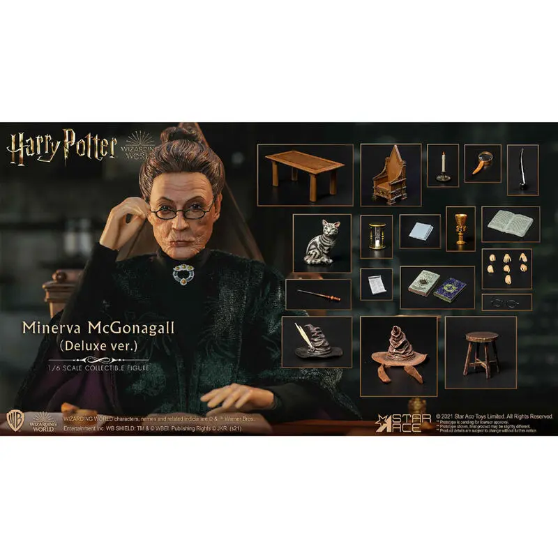 Harry Potter Minerva McGonagall Deluxe figura 29cm termékfotó
