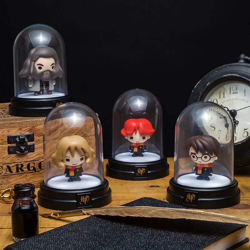 Harry Potter mini figurás lámpa búra alatt termékfotó