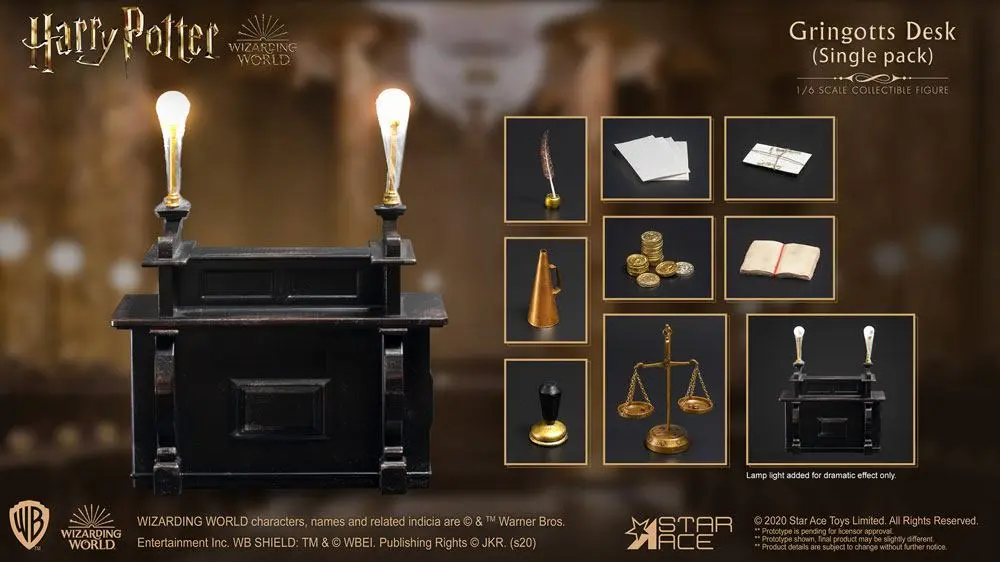 Harry Potter My Favourite Movie 1/6 Gringotts Desk termékfotó