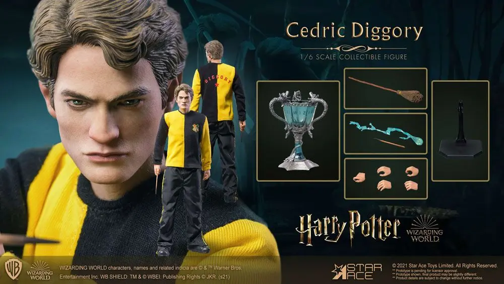 Harry Potter My Favourite Movie akciófigura 1/6 Cedric Diggory Triwizard Version 30 cm termékfotó