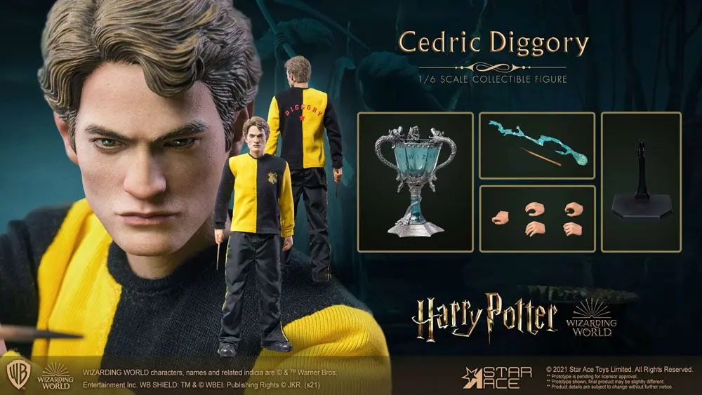 Harry Potter My Favourite Movie akciófigura 1/6 Cedric Diggory Triwizard Version 30 cm termékfotó