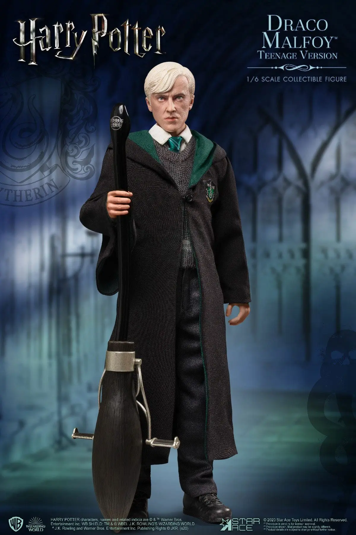 Harry Potter My Favourite Movie akciófigura 1/6 Draco Malfoy Teenage Deluxe Version 26 cm termékfotó