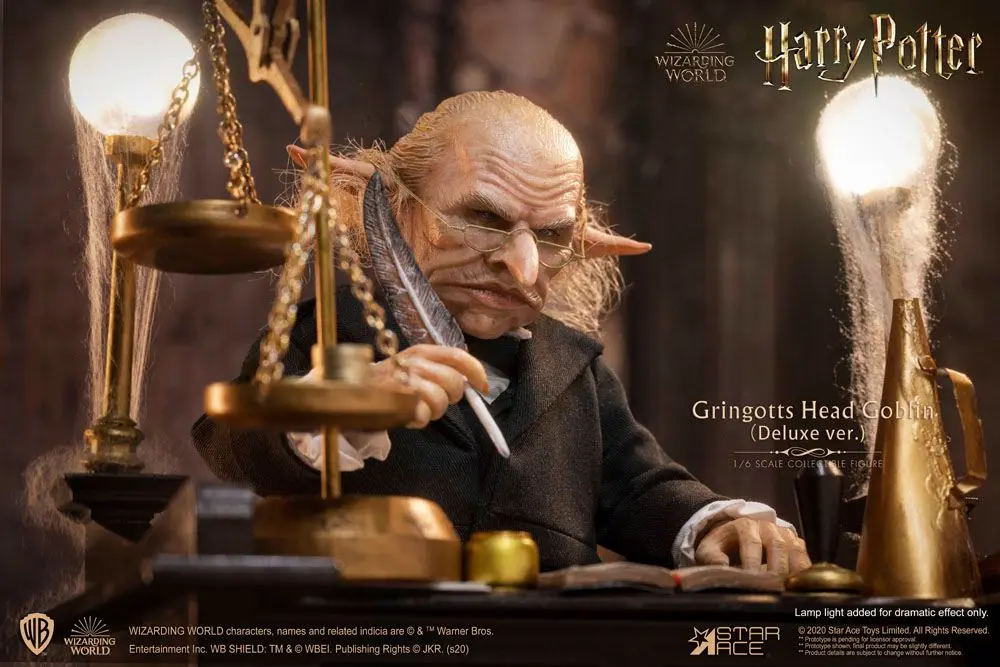 Harry Potter My Favourite Movie akciófigura 1/6 Gringotts Head Goblin Deluxe Ver. 20 cm termékfotó