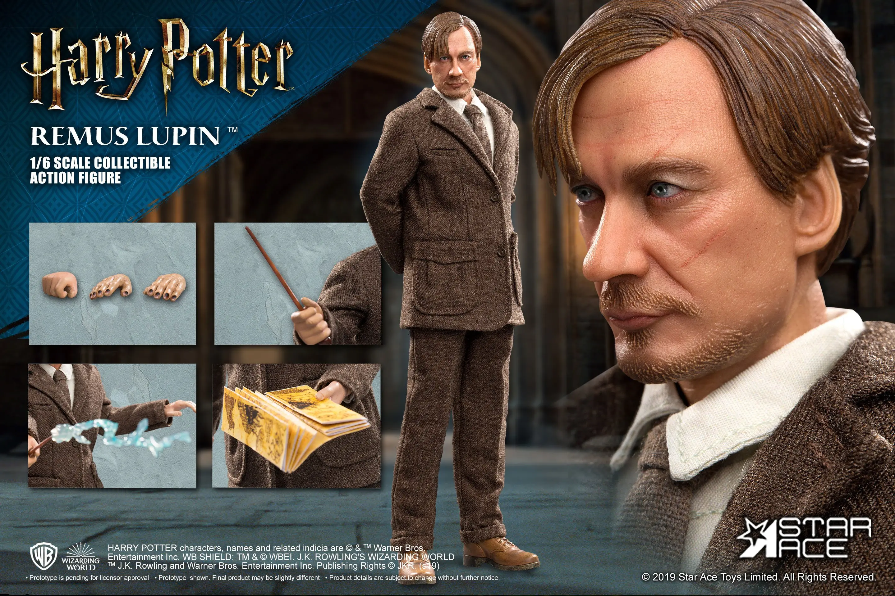 Harry Potter My Favourite Movie akciófigura 1/6 Remus Lupin 30 cm termékfotó