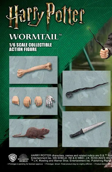 Harry Potter My Favourite Movie akciófigura 1/6 Wormtail (Peter Pettigrew) 30 cm termékfotó