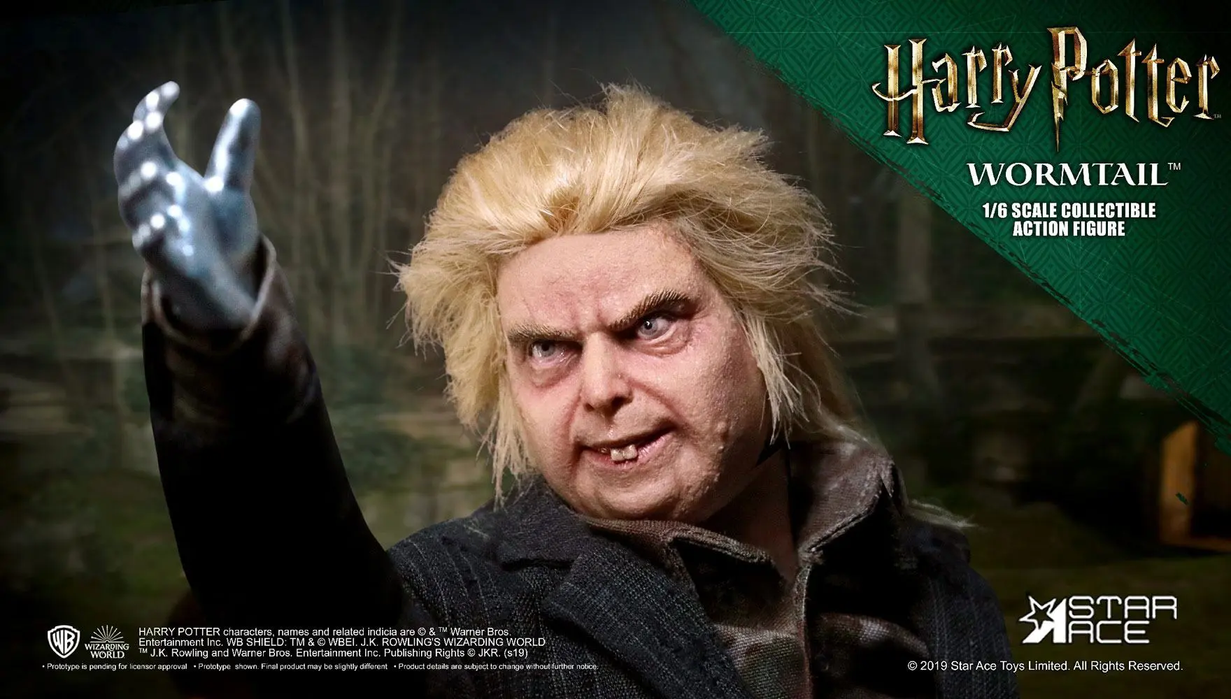 Harry Potter My Favourite Movie akciófigura 1/6 Wormtail (Peter Pettigrew) 30 cm termékfotó