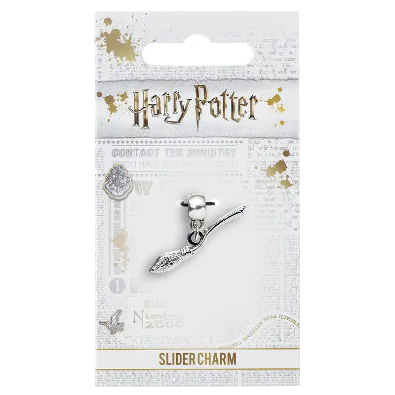 Harry Potter Nimbus 2000 charm nyaklánc termékfotó