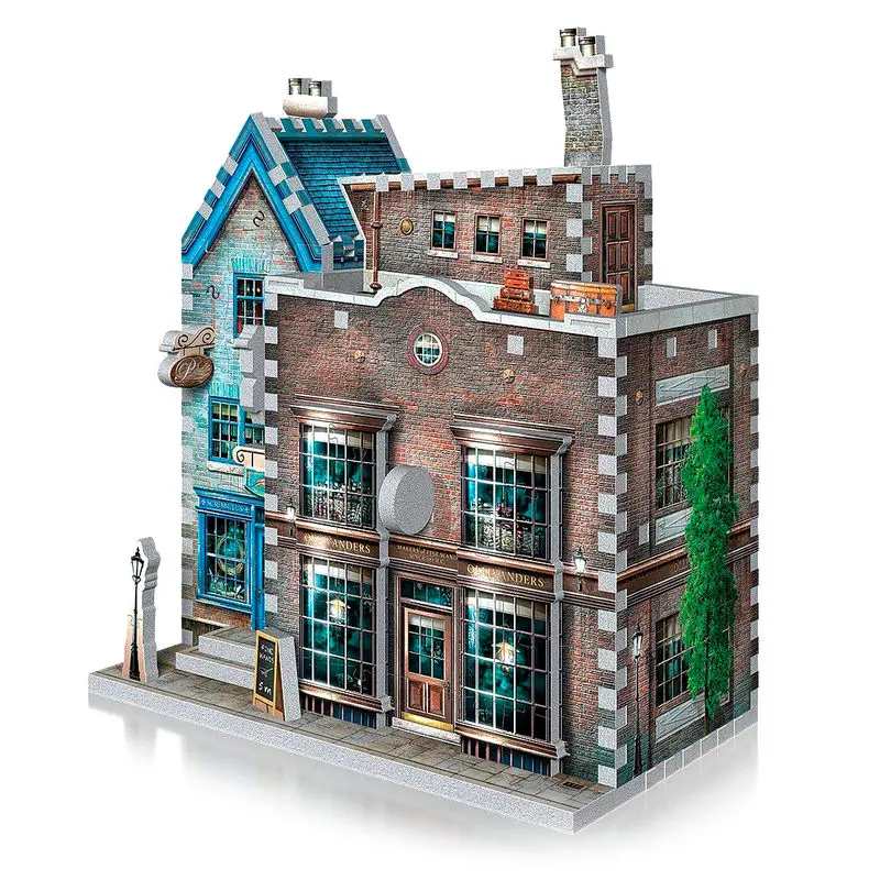 Harry Potter Ollivanders wand shop &amp; Scribbulus 3D puzzle termékfotó