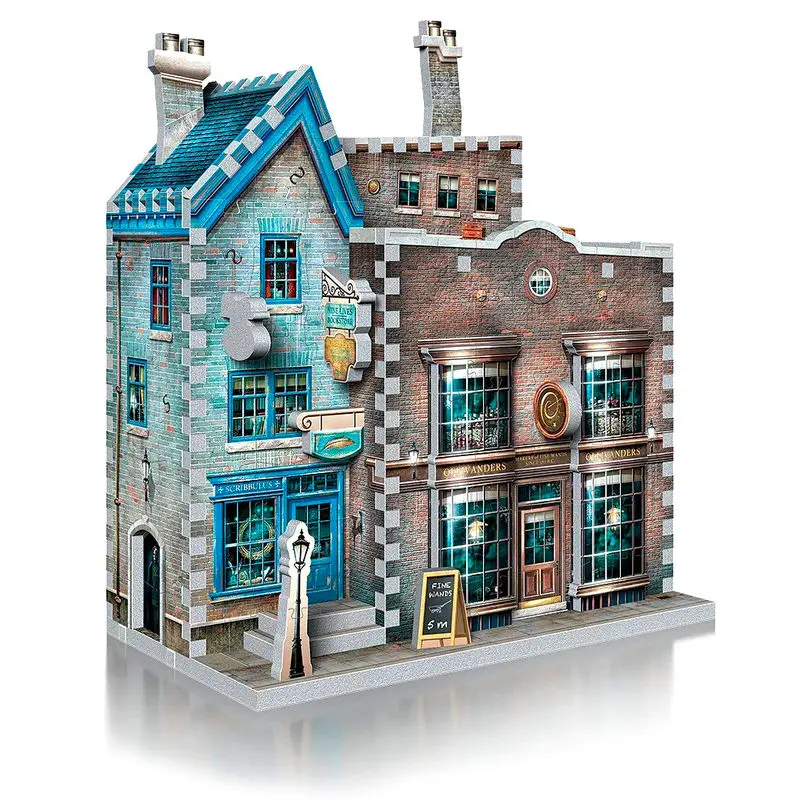 Harry Potter Ollivanders wand shop &amp; Scribbulus 3D puzzle termékfotó