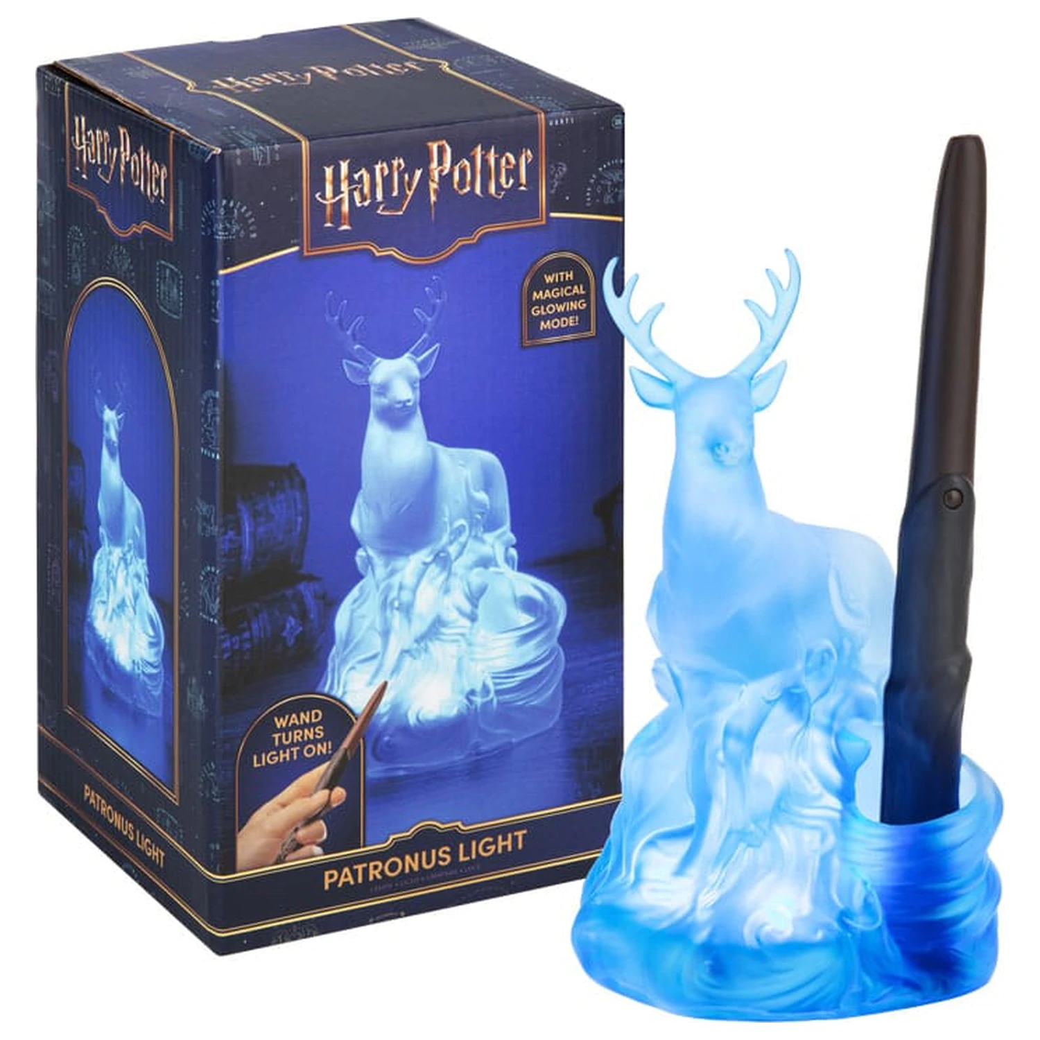 Harry Potter Patronus with Wand lámpa távirányítóval termékfotó