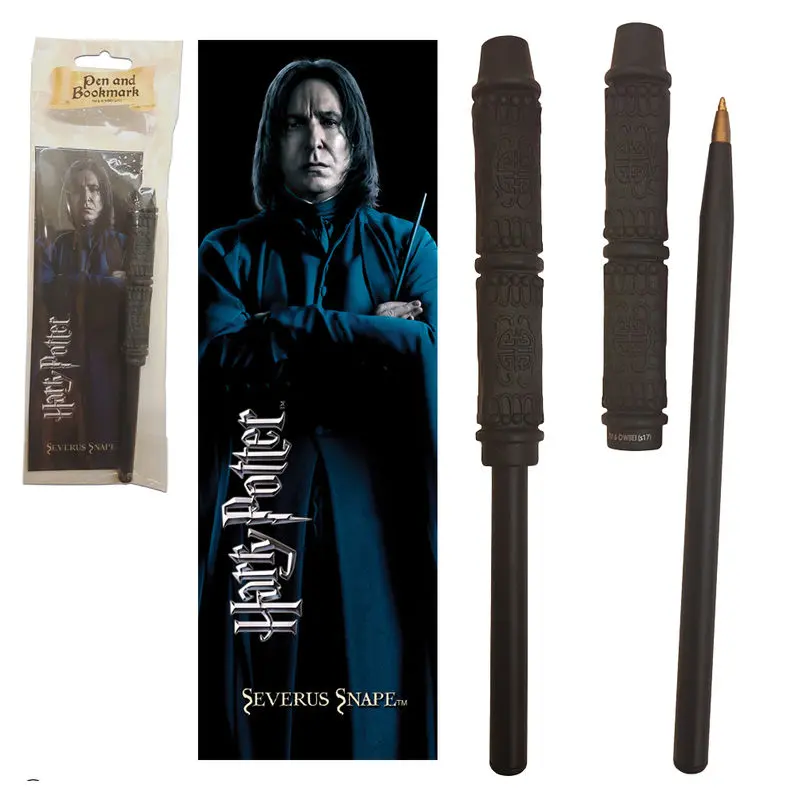 Harry Potter Snape wand pend and bookmark termékfotó