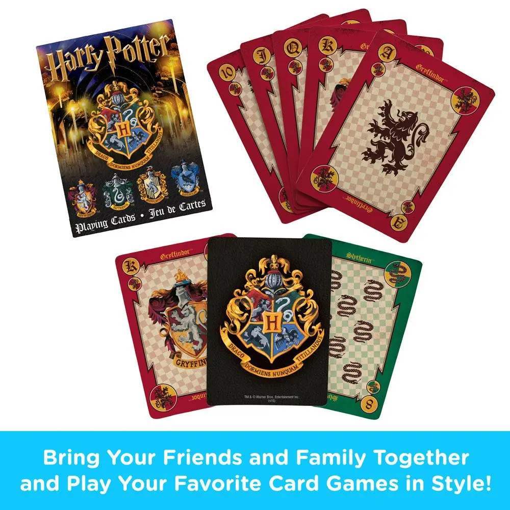 Harry Potter Playing Cards Crests termékfotó