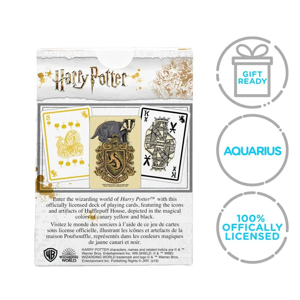 Harry Potter Playing Cards Hufflepuff termékfotó