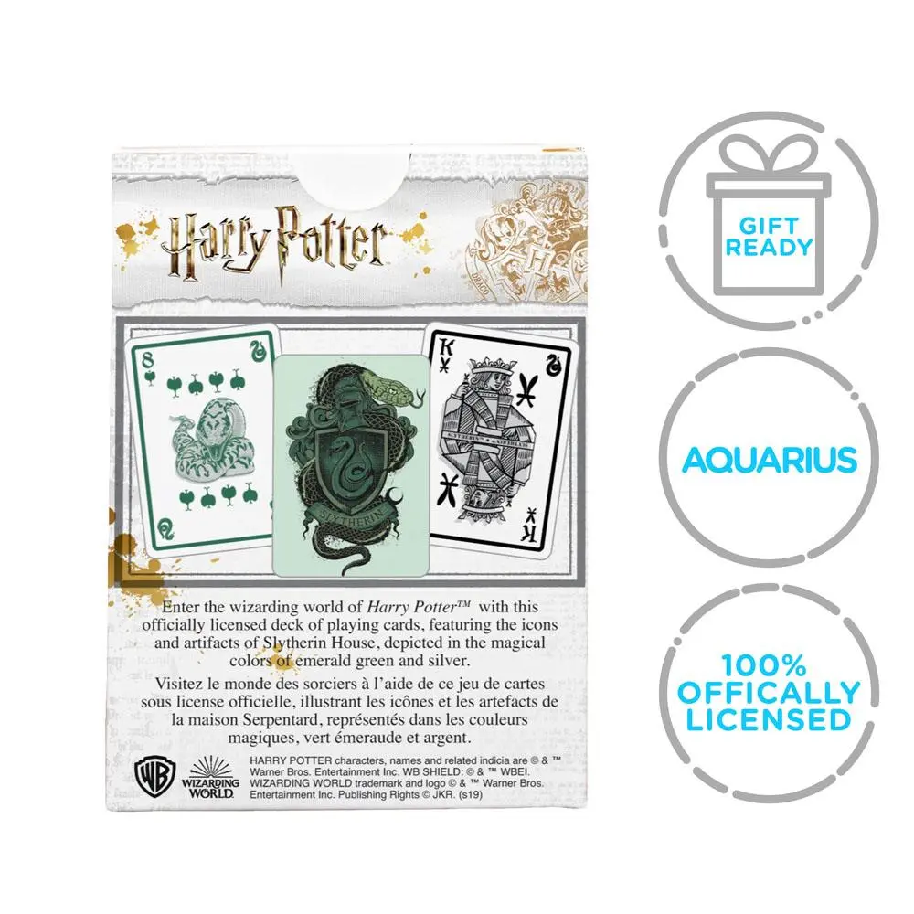 Harry Potter Playing Cards Slytherin termékfotó