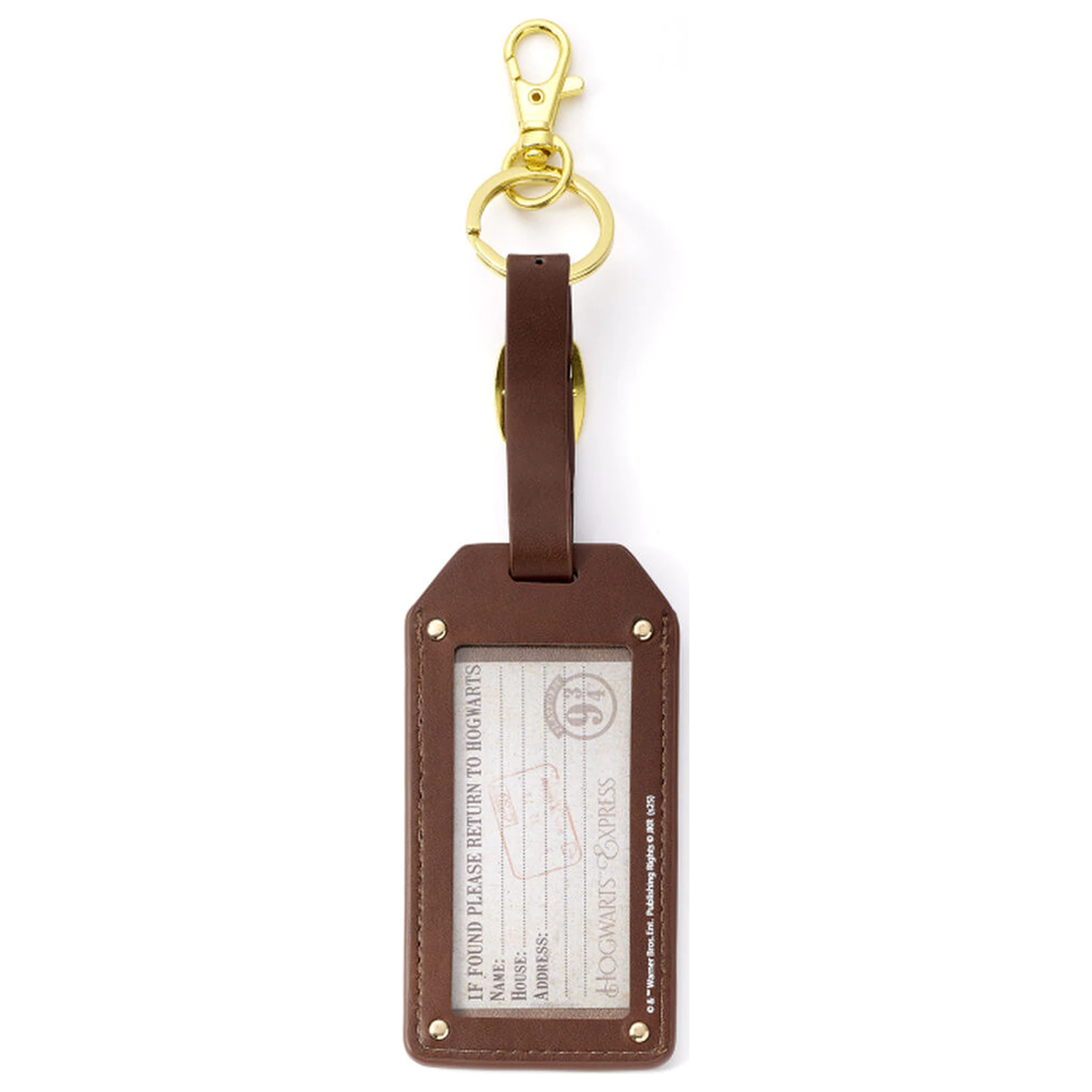 Harry Potter poggyászcímke kulcstartó termékfotó