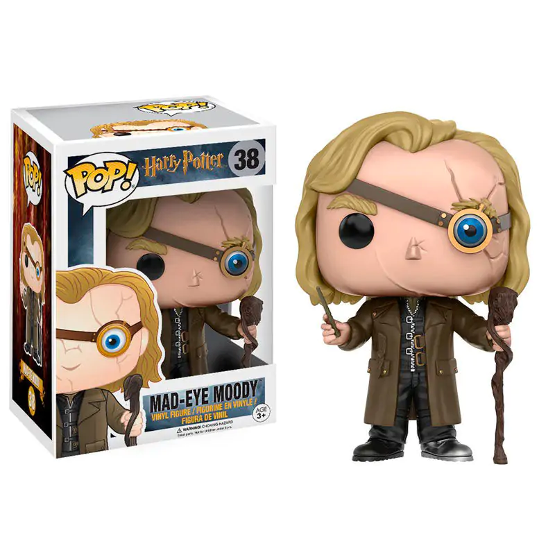 Harry Potter POP! Movies Vinyl figura Alastor 'Mad-Eye' Moody 9 cm termékfotó