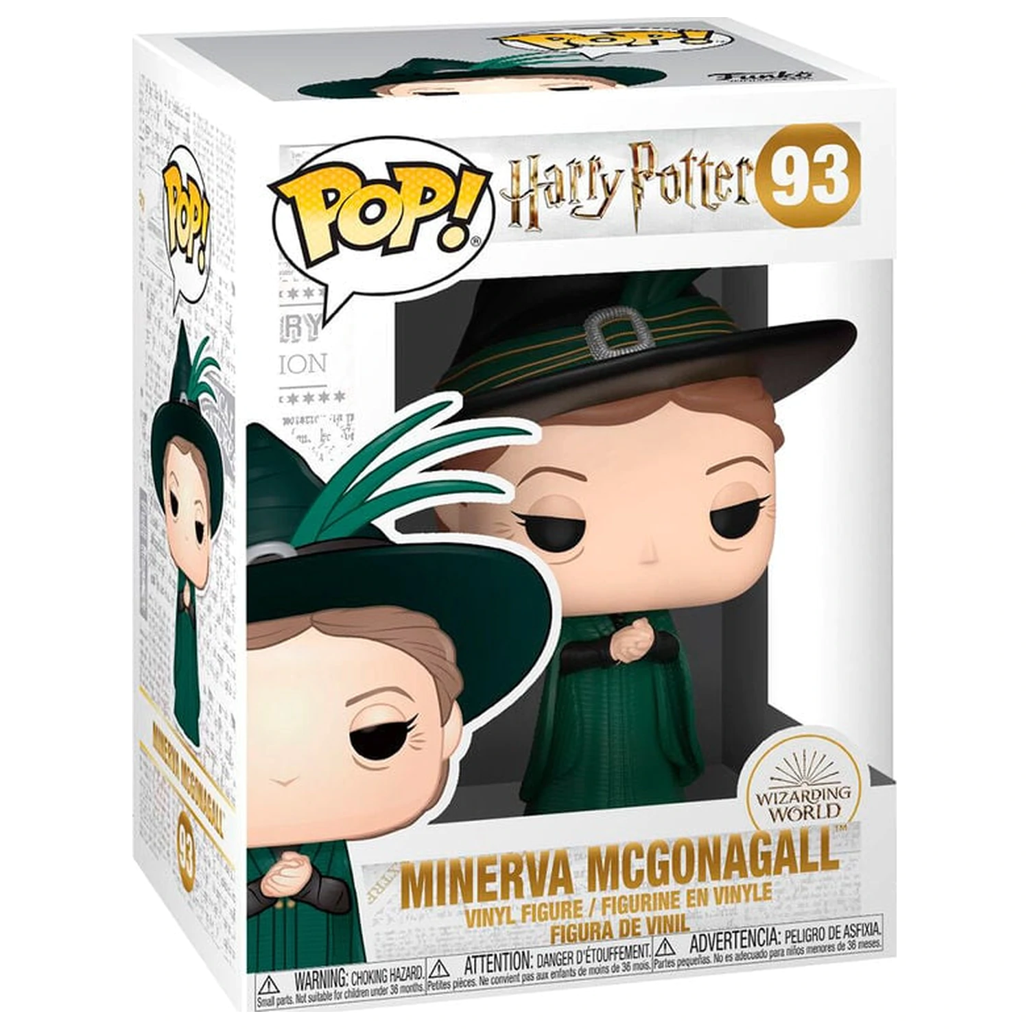 Harry Potter POP! Movies Vinyl figura Minerva McGonagall (Yule) 9 cm termékfotó
