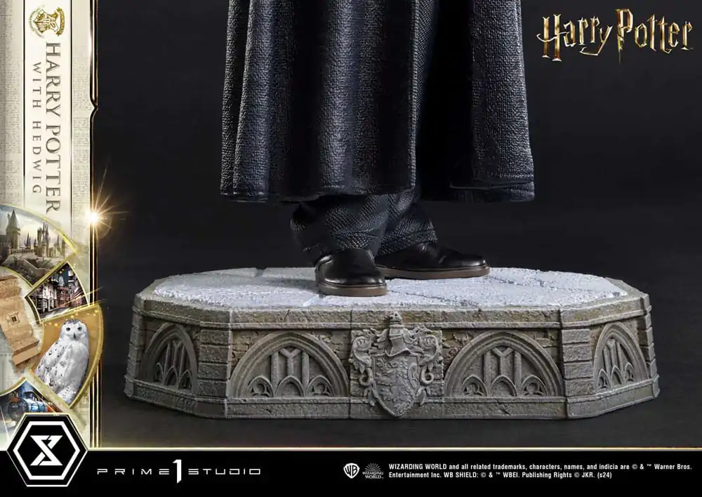 Harry Potter Prime Collectibles 1/6 Harry Potter with Hedwig szobor figura 28 cm termékfotó