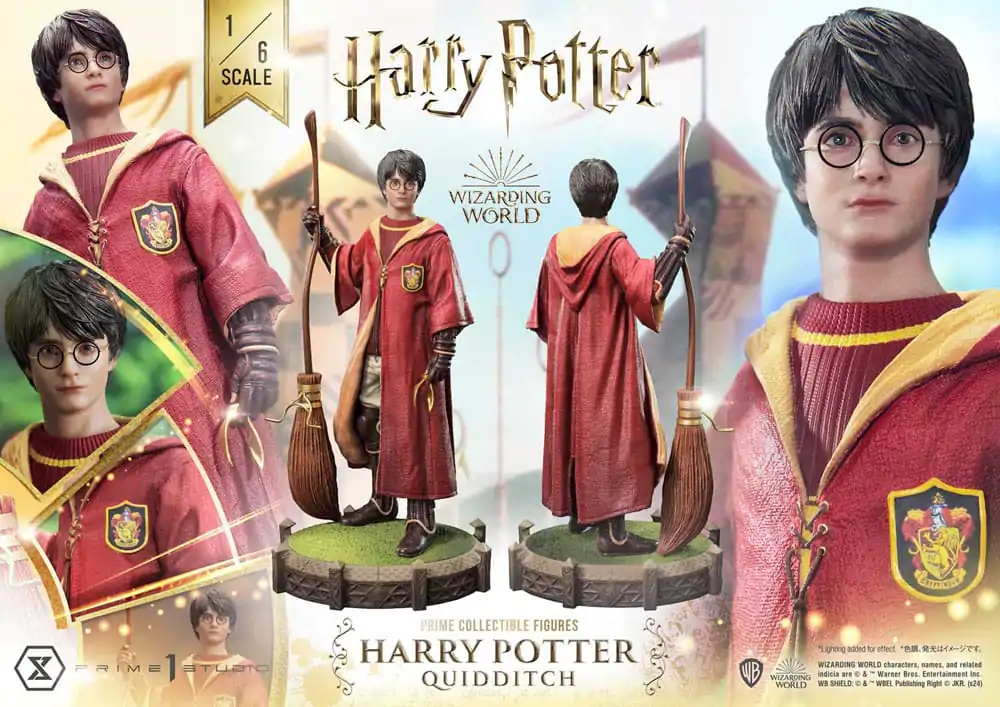 Harry Potter Prime Collectibles szobor figura 1/6 Harry Potter Quidditch Edition 31 cm termékfotó