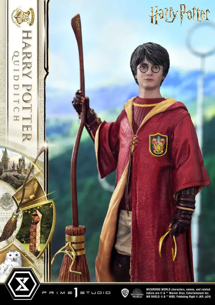 Harry Potter Prime Collectibles szobor figura 1/6 Harry Potter Quidditch Edition 31 cm termékfotó