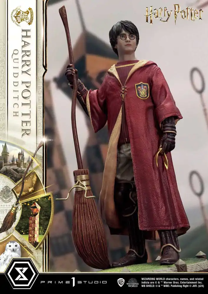 Harry Potter Prime Collectibles szobor figura 1/6 Harry Potter Quidditch Edition 31 cm termékfotó