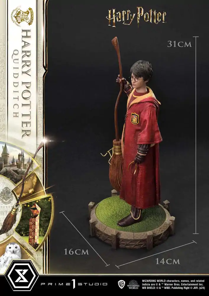 Harry Potter Prime Collectibles szobor figura 1/6 Harry Potter Quidditch Edition 31 cm termékfotó