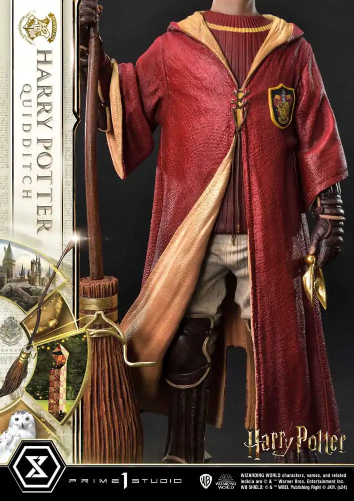 Harry Potter Prime Collectibles szobor figura 1/6 Harry Potter Quidditch Edition 31 cm termékfotó