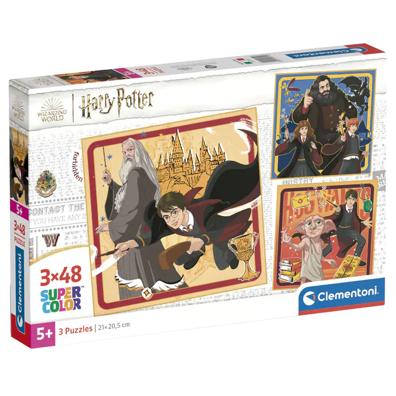 Harry Potter puzzle 3x48db-os termékfotó