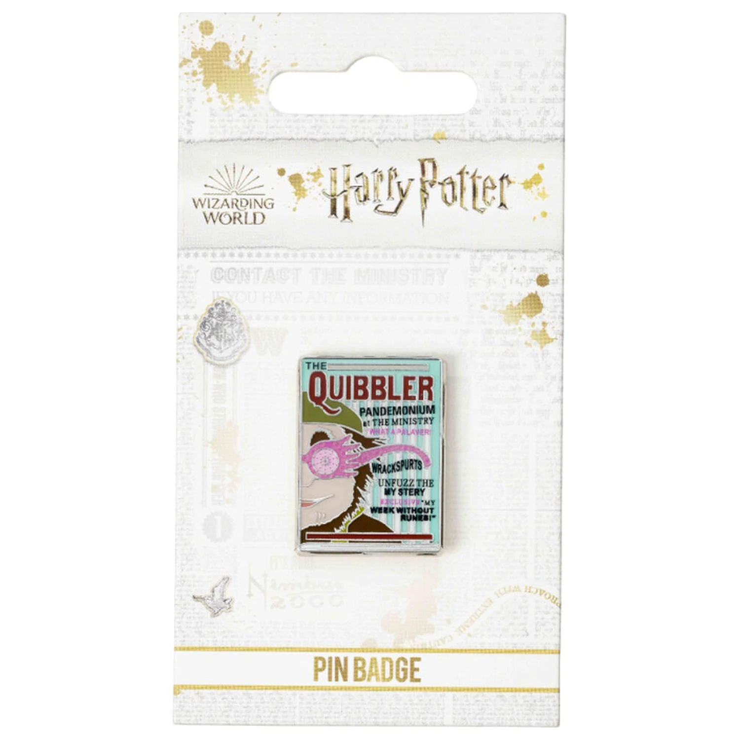 Harry Potter Quibbler kitűző termékfotó