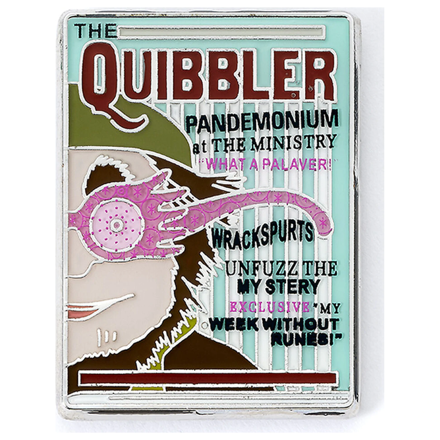 Harry Potter Quibbler kitűző termékfotó