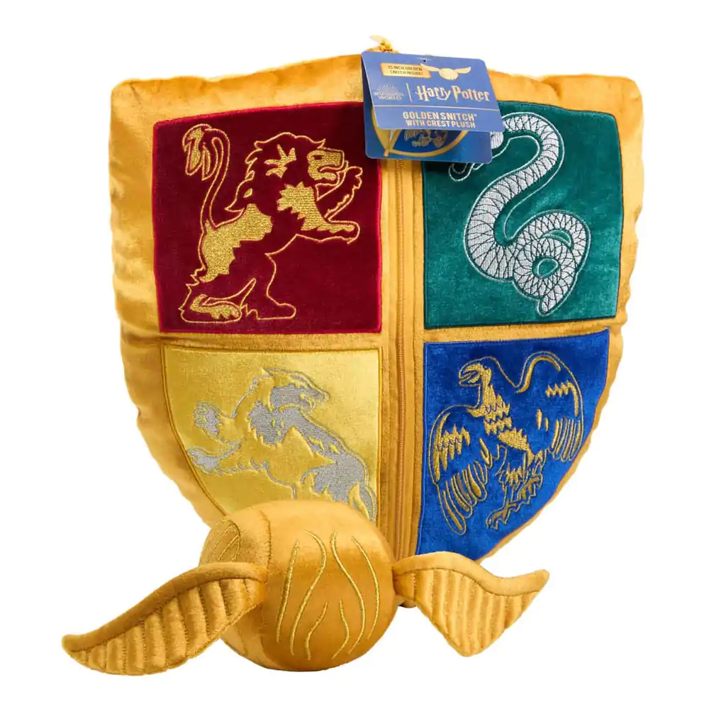 Harry Potter Quidditch Crest & Golden Snitch párna és plüss figura termékfotó